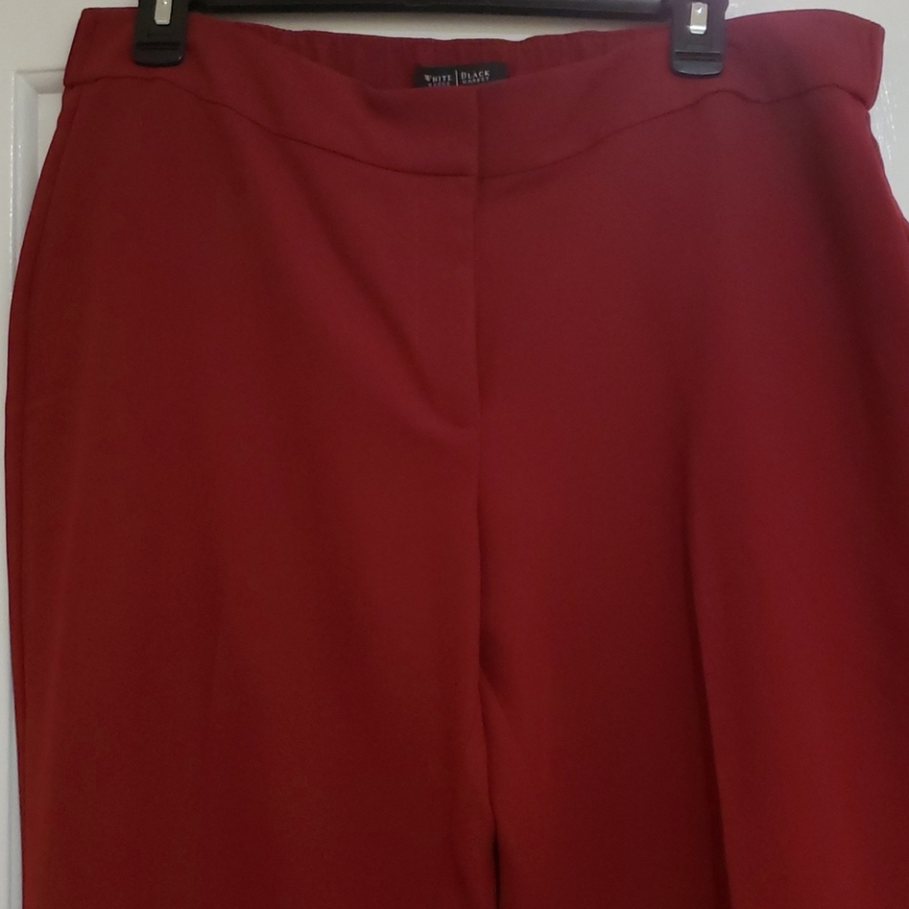 Soft Tapered red pants White House Black Market